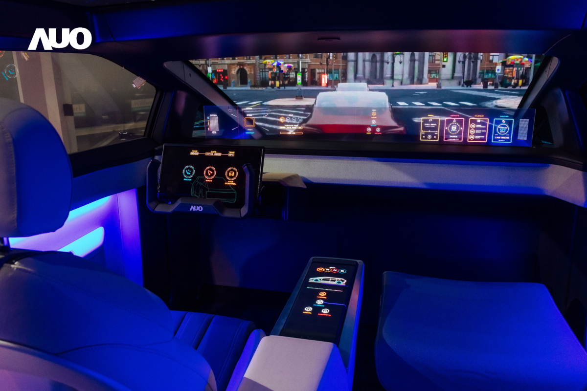 「友達智慧座艙2025」以使用者體驗為核心，運用Micro LED顯示科技為基礎搭配AI創新應用，打造沉浸、互動的座艙體驗，獲得台灣精品銀質獎