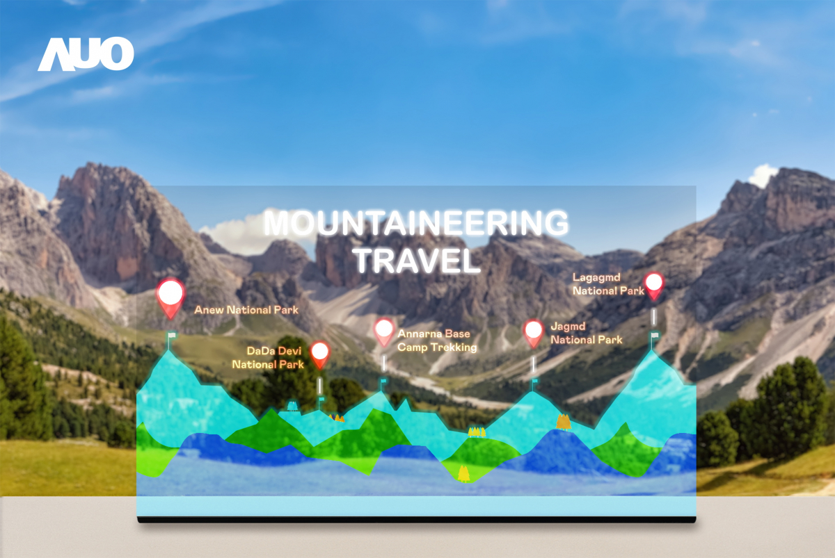 友達「177吋高透明度Micro LED顯示器」獲得台灣精品銀質獎，打破視野與空間的限制，適合應用於智慧零售、文物展示、創新廣告與智慧移動等場域