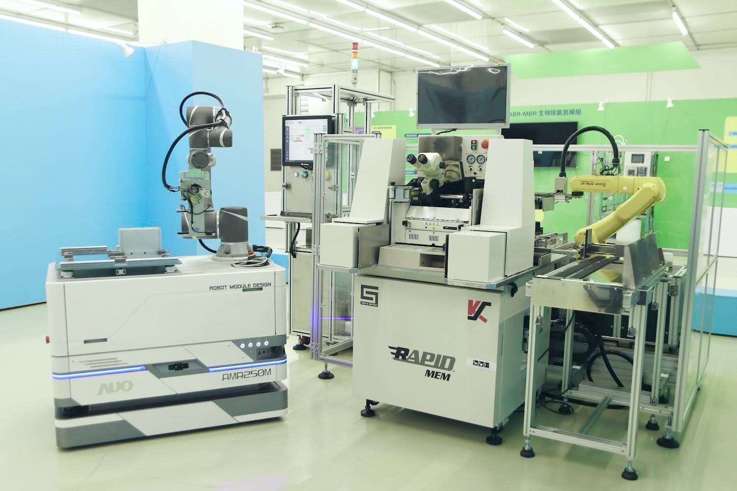 友達數位攜手半導體設備大廠K&S及夥伴樂宇精密，針對半導體封裝場域痛點，提供iAMHS一站式解決方案，創造產能提升至少10%的效益